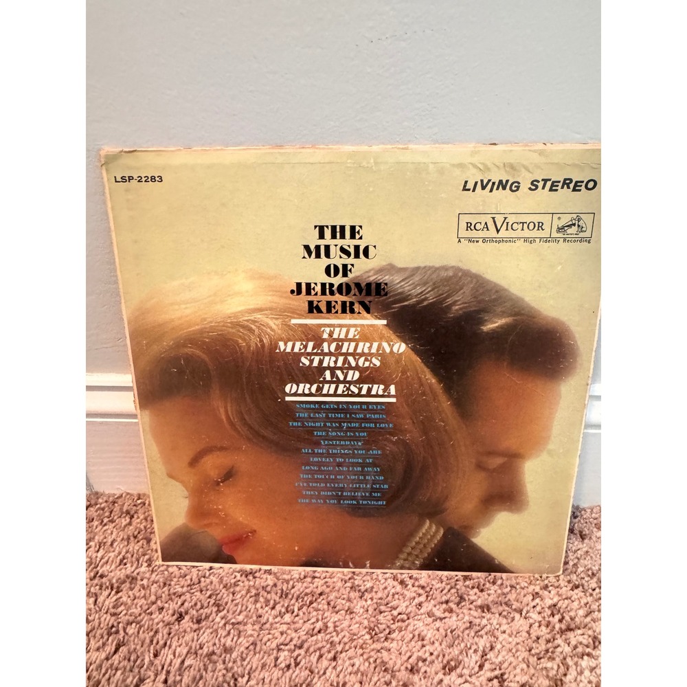 The Music of Jerome Kern Melachrino Strings Orchestra RCA Victor Living Stereo